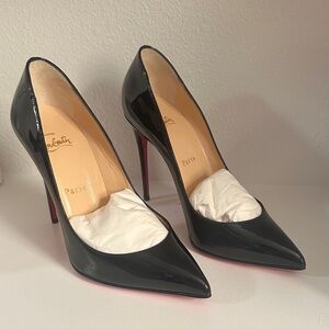 Christian Louboutin Glossy Black Heels